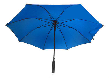 주문 자동적인 지팡이 우산, 긴 지팡이 우산 EVA 똑바른 손잡이