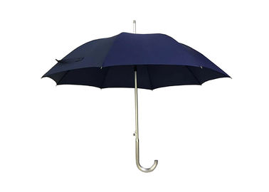 여자 남자를 위한 유의하는 알루미늄 우산 J 손잡이 방수 휴대용