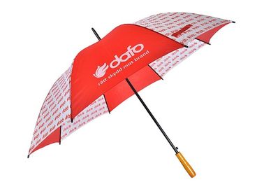 두 배 U는 금속 구조 선전용 선물 우산, 골프 작풍 우산을 늑골을 붙입니다