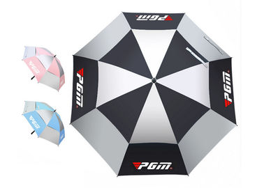 바람이 강한 날씨를 위한 반대로 바람 두 배 닫집 골프 우산 방풍 구조