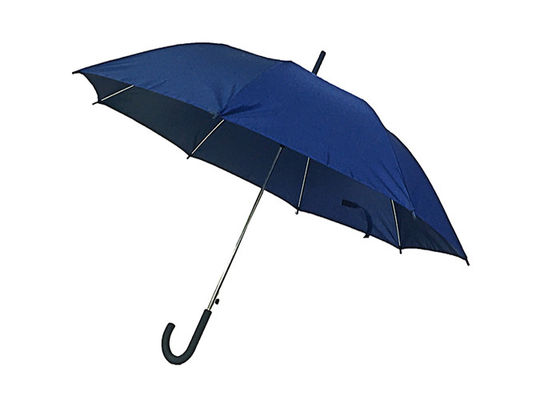 플라스틱 Ｊ 핸들 견주 자동차는 스틱 우산을 폅니다