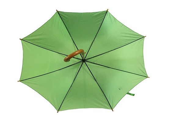 23 인치 Dia 102 센티미터 견주 구성 나무 손잡이 우산
