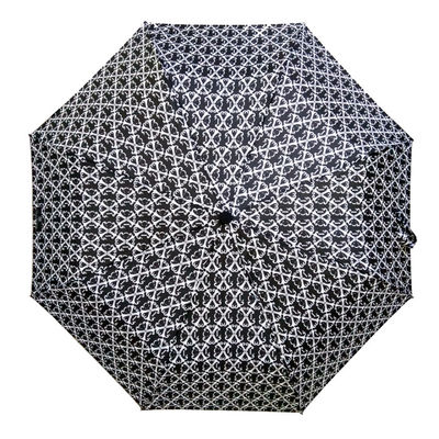 SGS 충돌 코팅되 핸들 지름 98 센티미터 폴드형 우산