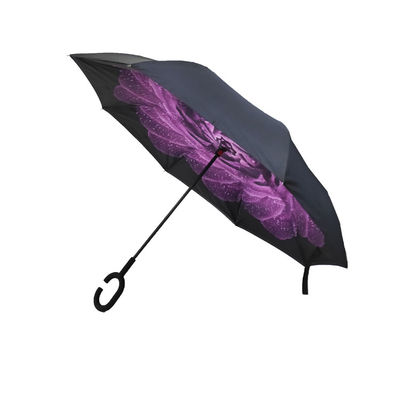 이중 레이어 Dia 103 센티미터 반대 인버트된 우산