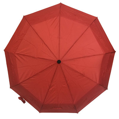 아마존 환기를 위한 완전 자동 방풍 적색 2 호 레이어 폴드형  우산