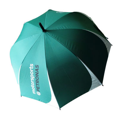 SGS 방수 폴리에스테르 직물 방풍 골프 우산