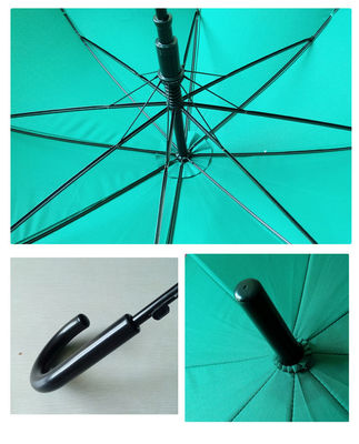 SGS 방수 폴리에스테르 직물 방풍 골프 우산