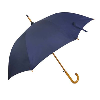 세미 오토매틱 나무 손잡이 일직선 강한 방풍 우산