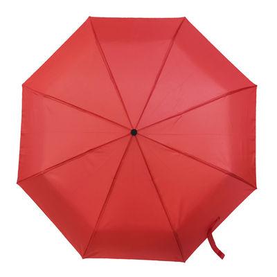 매뉴얼 오픈-클로우즈 알루미늄 샤프트 19&quot;*6K 3 접식 우산