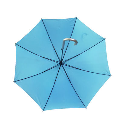 BSCI 가벼운 8개 패널 알루미늄 샤프트 곧은 우산