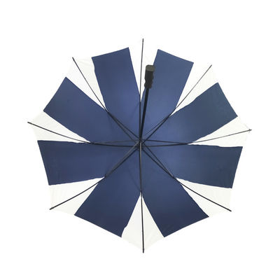 8개 섬유 유리 뼈 매뉴얼 27 인치 방풍 골프 우산
