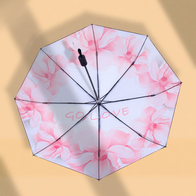 과일 프린팅 UV 반대 5개 접는 포켓 우산 극단적 빛 작은 캡슐