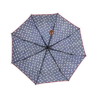 설명서를 출력하는 실크 스크린은 패션 디자인과 3 배 우산을 폅니다
