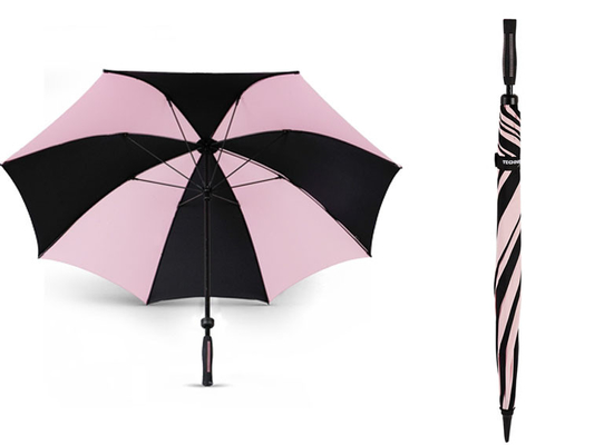 수동 개방형 방풍 명주 스트레이트 핸들 우산 여성 디자인