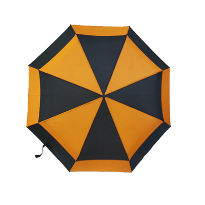 인쇄된 방풍 UV 보호 명주 이중 캐노피 우산