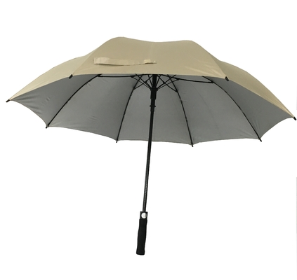UV 코팅이 있는 130CM 직경 명주 골프 우산