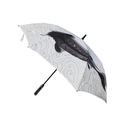 BV 승인 사용자 정의 인쇄 명주 자동 골프 우산