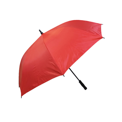 은 코팅을 가진 UV 보호 190T 폴리에스테 직물 똑바른 우산