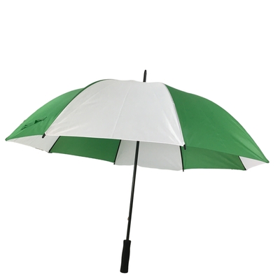 AZO 무료 190T 폴리에스터 수동 오픈 골프 우산, EVA 손잡이 포함