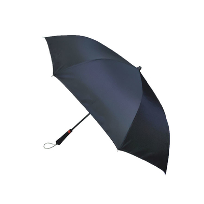 BSCI 폴리에스터 190T 겹켜 C 모양 손잡이가 있는 거꾸로 된 우산