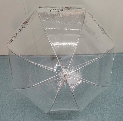 TUV 오토매틱 오픈 클리어 POE 키즈 컴팩트 우산 100cm