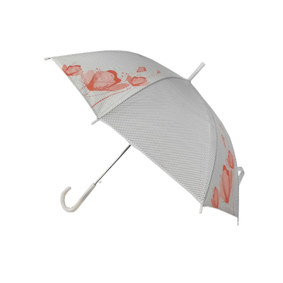 디지털 프린팅 여자들 방풍 곧은 우산