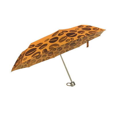 커스텀 로고와 SGS 소형 가지고 다닐 수 있는 폴리에스테르 190T 3 접힌 UV 우산