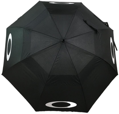 섬유 유리 갈비와 견주 수동 오픈 이중 레이어 골프 우산