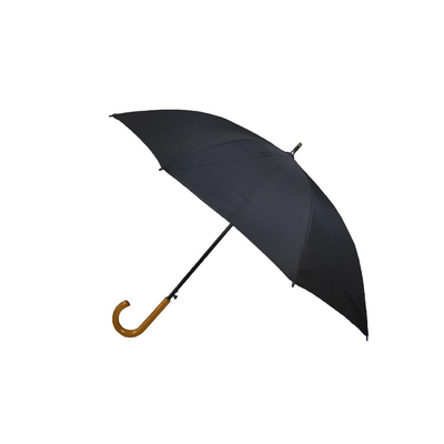 이중 레이어 나무 손잡이 방수 자동차 열린 우산