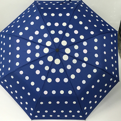 여자들을 위한 자동 열린 견주 구조 우산을 폴딩시키는 마술 프린팅