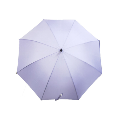 190T 견주 두배 덮개 섬유 유리 방풍 골프 우산 곧은 특대