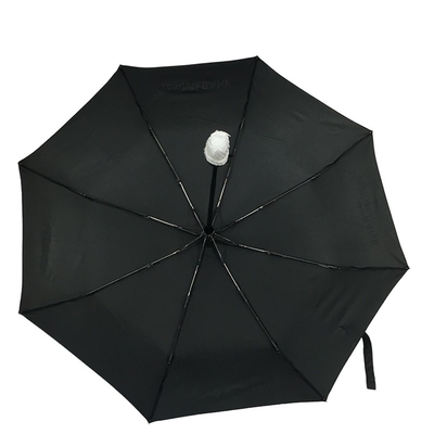 방풍 두배 섬유 유리 갈비 우산 흑색 컬러 Dia 95 센티미터