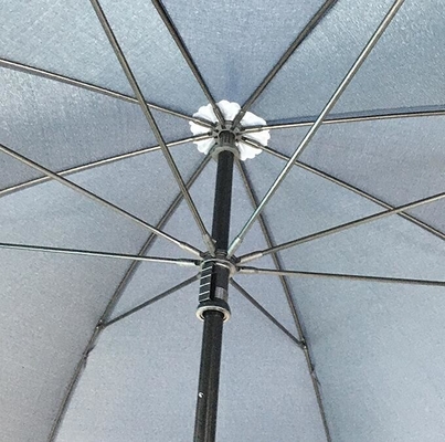 로고와 30 인치 섬유 유리 프레임 설명서 우산