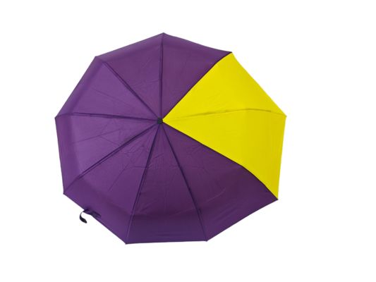 23-inch 9-Rib Irregular Backpack Umbrella with Metal Frame and Pongee Fabric for Windproof Protection