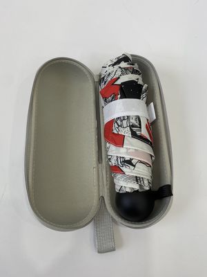 19 Inches Ultra-Compact 5-Fold Umbrella with Rugged EVA Case for Superior Weather Protection