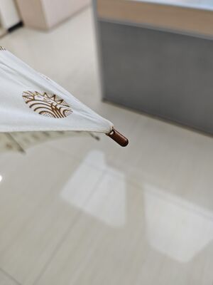 23인치 자동 개방 스틱 우산