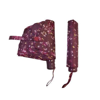 방수 접이식 우산 콤팩트 디자인 가벼운 휴대용 여행 보호 장치 포함