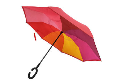 똑바른 접히는 접히는 거꾸로 한 우산, 차 반전 우산 C에 의하여 형성되는 손잡이