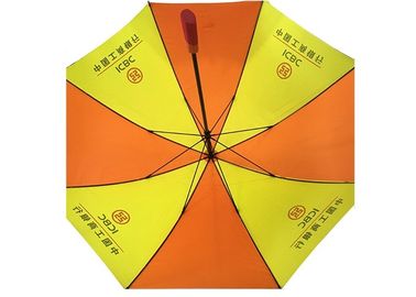 손잡이 열려있는 봄 선전용 골프 우산 방풍 작풍 30 인치