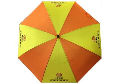 손잡이 열려있는 봄 선전용 골프 우산 방풍 작풍 30 인치