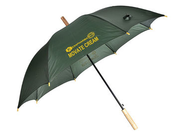 표준 크기 자동적인 선전용 골프 우산은 길이 101cm를 방수 처리합니다