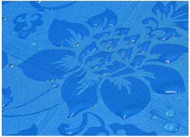 선전용 선물 우산 Standsard 크기 알루미늄 구조를 인쇄하는 파란 수위표
