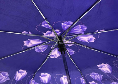 실크 스크린 인쇄 겹 떨어져 있 우산, 경량 접는 우산