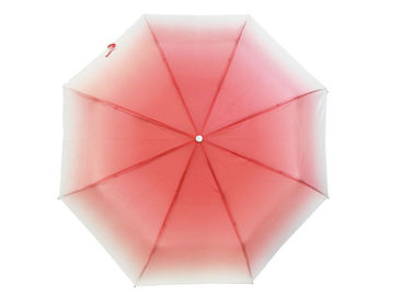 방풍 폴딩 여행 우산, UV 보호 여행 우산 색깔 변화