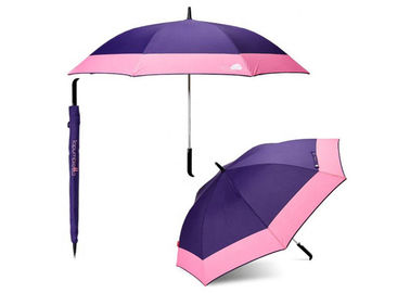 엑스트라 라지 조밀한 골프 우산 고무 손잡이 설명서 열려있는 비 증거