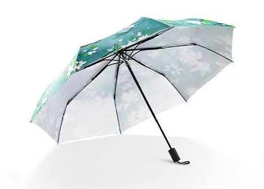 21 인치 자동적인 여행 우산 작은 신선한 남자와 여자 두 배 겹 우산