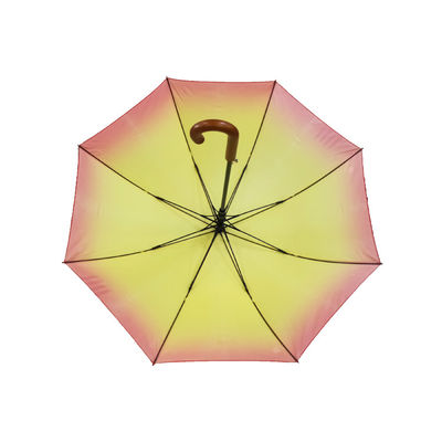 8개 섬유 유리 갈비 충돌 핸들 콤팩트 골프 우산