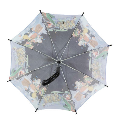 크리스마스 패턴 Ｊ 모양 핸들 19&quot;*8K 아이들 소형 우산