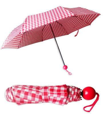 사람들을 위한 3중 접힌 금속성 리브 폴드형 우산