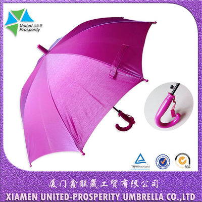 아이들을 위한 SGS 플라스틱 후크 핸들 방풍 작은 우산
